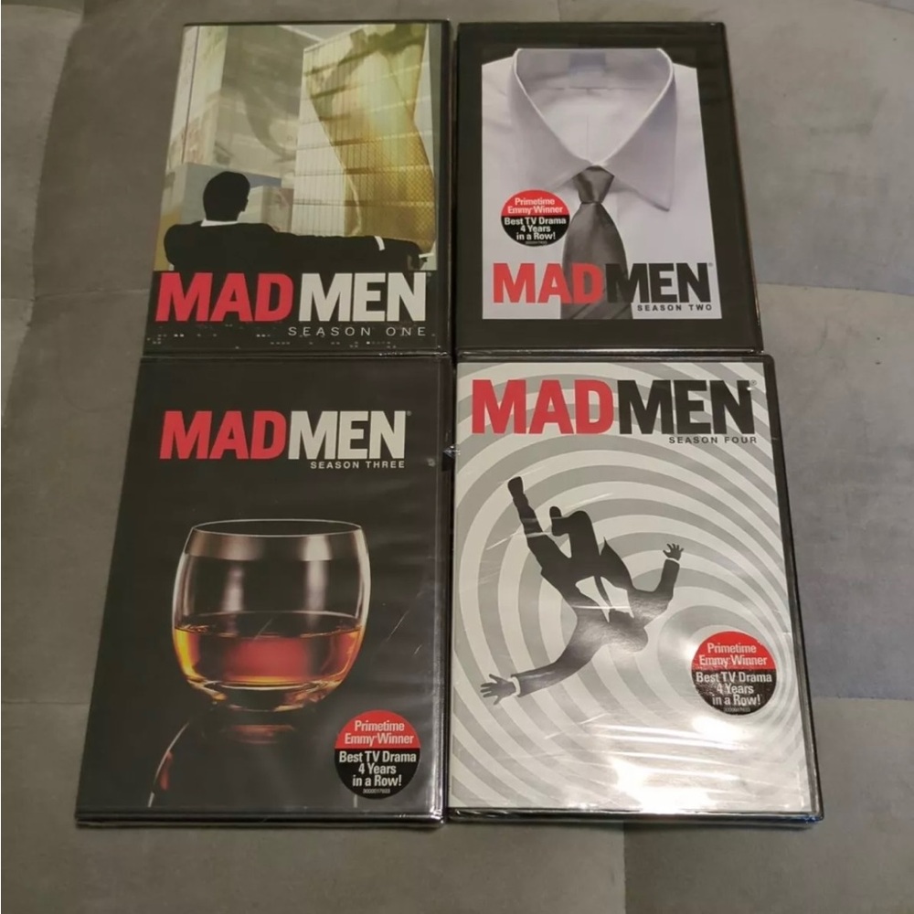 Mad Men: Season 1 2 3 4 DVD SEALED